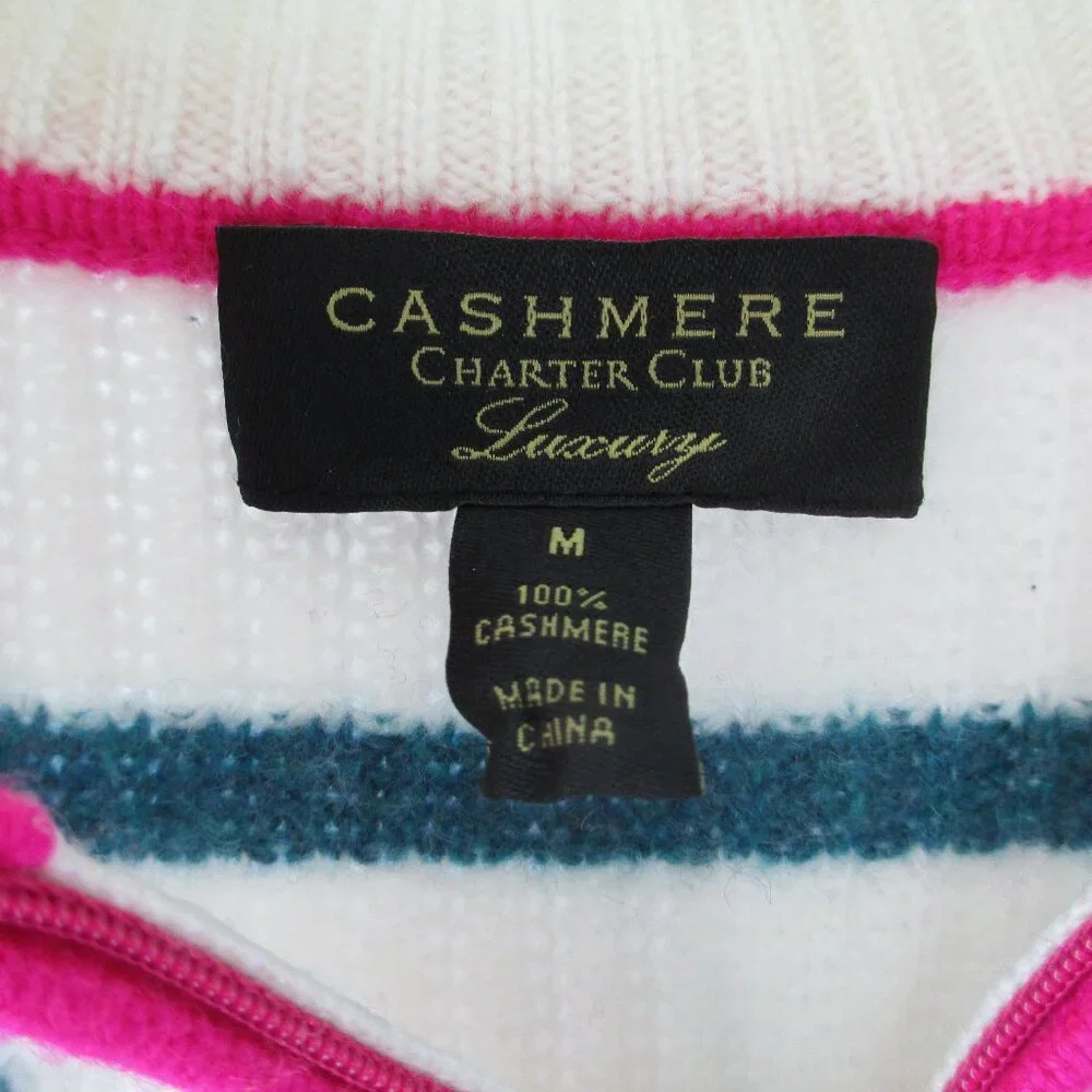 Cashmere quarter-zip sweater - Picture 2 of 4